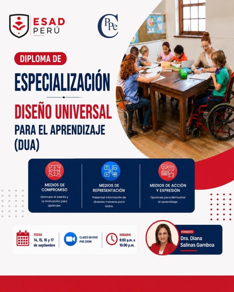 🚨 CURSO GRATUITO 🚨🎓 DISEÑO UNIVERSAL PARA EL APRENDIZAJE (DUA)