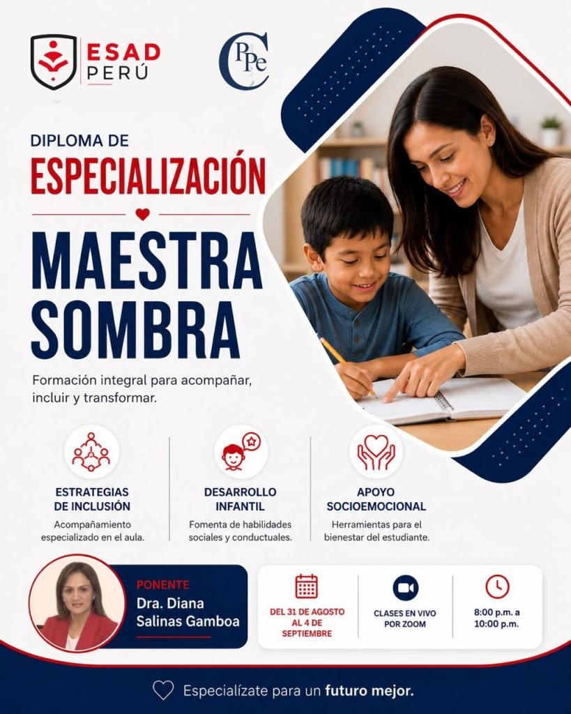 DIPLOMA DE ESPECIALIZACIÓN GRATUITO🎓 Neuroeducación y Salud Mental en el Aula: Estrategias de Regulación Emocional, Atención y Gestión del Estrés Escolar