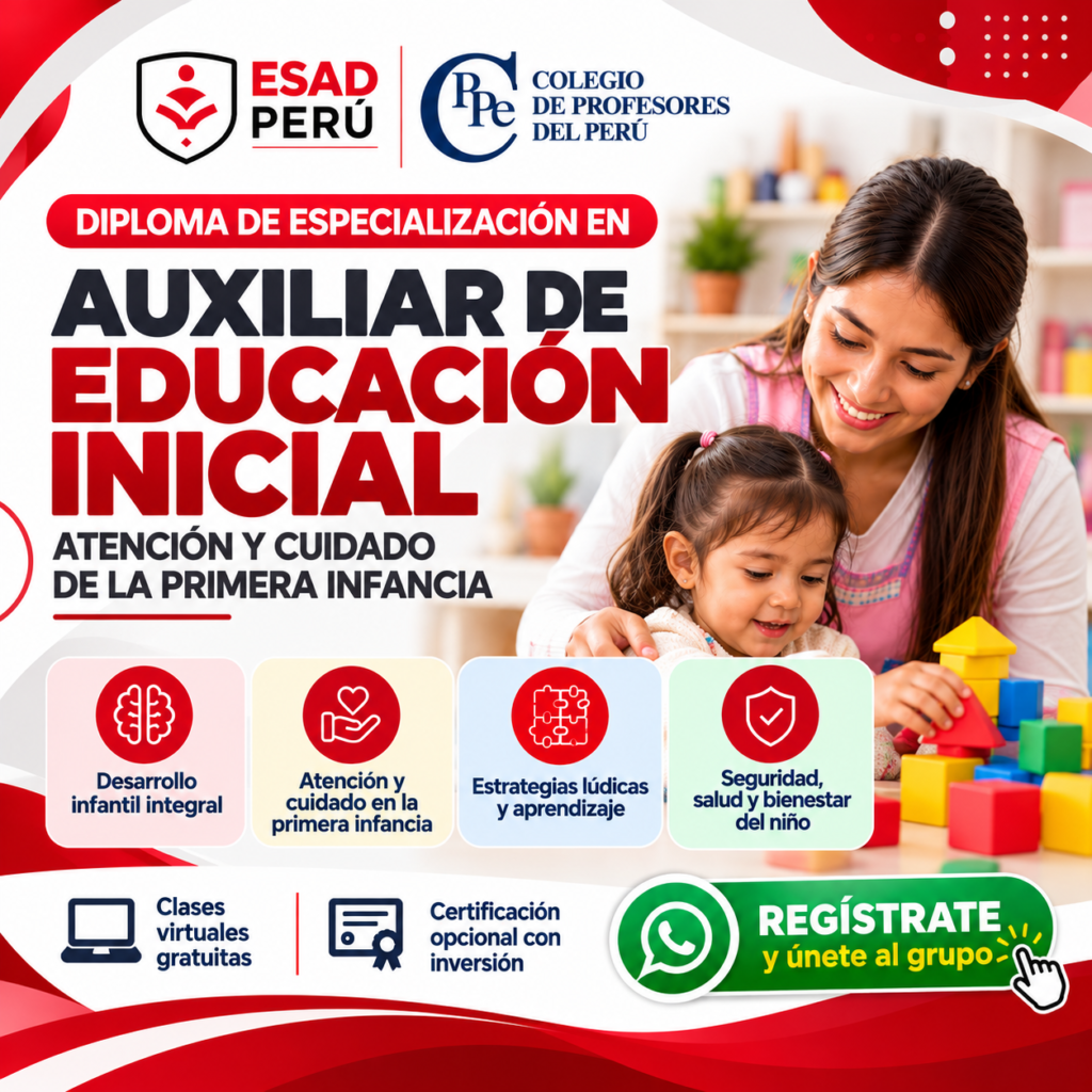 📚 AUXILIAR DE EDUCACIÓN INICIAL: ATENCIÓN Y CUIDADO DE LA PRIMERA INFANCIA